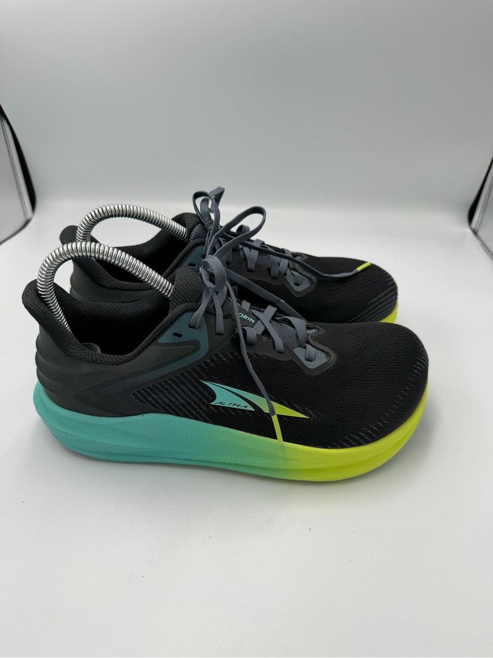 Altra Torin 8 Lime Running Shoes Mens 7 Wide Neutral Training Zero Drop